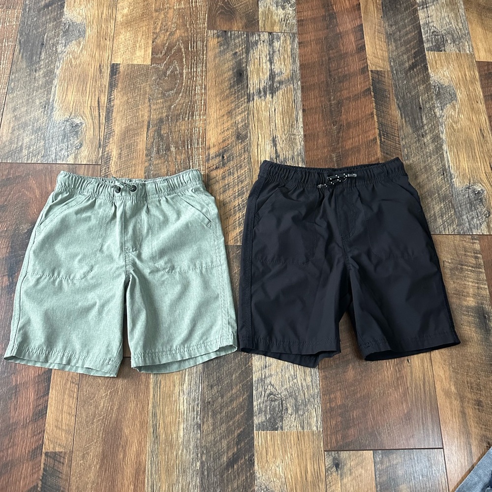 Jumping Beans Kids' Black and Olive Shorts